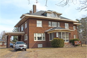 705 E 3RD ST N, a Colonial Revival/Georgian Revival house, built in Ladysmith, Wisconsin in 1916.