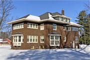 705 E 3RD ST N, a Colonial Revival/Georgian Revival house, built in Ladysmith, Wisconsin in 1916.