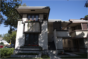 2732-2734 W BURNHAM ST, a Prairie School duplex, built in Milwaukee, Wisconsin in 1915.