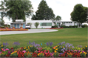 915 Memorial Drive, a International Style, built in Manitowoc, Wisconsin in 1934.