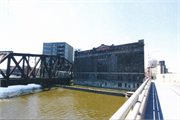 100 S 2ND ST, a Romanesque Revival warehouse, built in Milwaukee, Wisconsin in 1892.