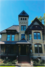 527 E WISCONSIN ST, a Queen Anne house, built in Neenah, Wisconsin in 1881.