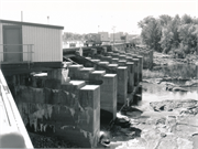 BIRON FLOWAGE, a Astylistic Utilitarian Building power plant, built in Rudolph, Wisconsin in 1894.