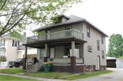 707 N ASHLAND AVE, a American Foursquare house, built in Green Bay, Wisconsin in 1914.
