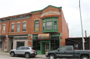 715 S BROADWAY, a Commercial Vernacular small retail building, built in Green Bay, Wisconsin in 1908.
