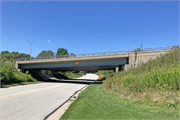W CAPITOL DR OVER MENOMONEE RIVER, a NA (unknown or not a building) steel beam or plate girder bridge, built in Wauwatosa, Wisconsin in 1967.
