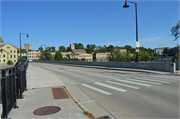 400 BLOCK OF S OLDE ONEIDA ST AT FOX RIVER, a NA (unknown or not a building) bridge, built in Appleton, Wisconsin in 1946.