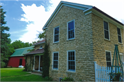 974 HILLSIDE RD, a Greek Revival house, built in Albion, Wisconsin in 1856.