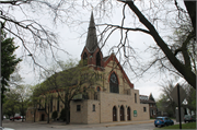 201 N MAPLE AVE, a Early Gothic Revival house of worship, built in Green Bay, Wisconsin in 1893.