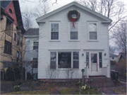 940 SPAIGHT ST, a Greek Revival house, built in Madison, Wisconsin in 1856.