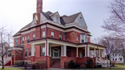 213 OAKWOOD PLACE, a Queen Anne house, built in Eau Claire, Wisconsin in 1889.