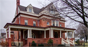 213 OAKWOOD PLACE, a Queen Anne house, built in Eau Claire, Wisconsin in 1889.