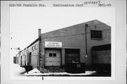 624-700 FRANKLIN ST, a Astylistic Utilitarian Building warehouse, built in Manitowoc, Wisconsin in 1893.