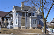 2304 W NATIONAL AVE, a Queen Anne house, built in Milwaukee, Wisconsin in 1888.