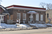 2427 W NATIONAL AVE, a Colonial Revival/Georgian Revival funeral home, built in Milwaukee, Wisconsin in 1924.