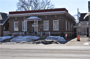 2427 W NATIONAL AVE, a Colonial Revival/Georgian Revival funeral home, built in Milwaukee, Wisconsin in 1924.