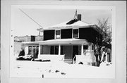 714 HURON ST, a American Foursquare house, built in Manitowoc, Wisconsin in 1917.