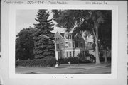 1111 HURON ST, a Queen Anne house, built in Manitowoc, Wisconsin in 1898.