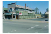 107 N RAILROAD ST, a Commercial Vernacular retail building, built in Eagle River, Wisconsin in 1888.