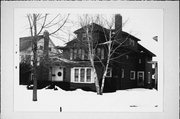 935 LINCOLN BLVD, a American Foursquare house, built in Manitowoc, Wisconsin in 1920.