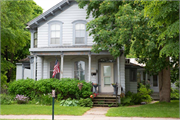 532 MAIN ST, a Italianate house, built in Oconto, Wisconsin in 1860.