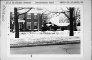 1515 MICHIGAN AVE, a Colonial Revival/Georgian Revival house, built in Manitowoc, Wisconsin in 1920.