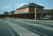 640 W WASHINGTON AVE, a Neoclassical/Beaux Arts depot, built in Madison, Wisconsin in 1903.