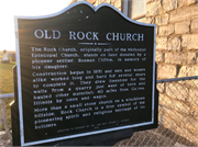 11031 Rock Church Rd, a Front Gabled church, built in Clifton, Wisconsin in 1851.