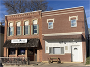 102 W MAIN ST, a Commercial Vernacular retail building, built in Montfort, Wisconsin in 1894.