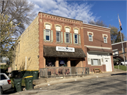 102 W MAIN ST, a Commercial Vernacular large retail building, built in Montfort, Wisconsin in 1894.