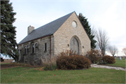  N6800 STH 146, NE CNR OF STH 146 AND CEMETERY RD, a Late Gothic Revival cemetery building/monument, built in Courtland, Wisconsin in 1938.