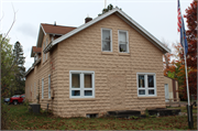 401 N Lake Ave, a Astylistic Utilitarian Building ranger station facilities, built in Crandon, Wisconsin in 1936.