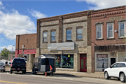 141 S EAU CLAIRE ST, a Commercial Vernacular small retail building, built in Mondovi, Wisconsin in .