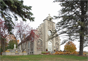7708 State Highway 42, a Early Gothic Revival house of worship, built in Egg Harbor, Wisconsin in 1909.