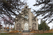 7708 State Highway 42, a Early Gothic Revival house of worship, built in Egg Harbor, Wisconsin in 1909.