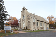 7708 State Highway 42, a Early Gothic Revival house of worship, built in Egg Harbor, Wisconsin in 1909.