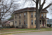 513-515 E BELOIT ST, a Second Empire house, built in Orfordville, Wisconsin in .