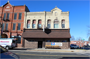 153 N LUDINGTON ST 153 N LUDINGTON ST, a Italianate small retail building, built in Columbus, Wisconsin in 1875.