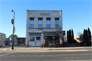 158 S LUDINGTON, a Commercial Vernacular large retail building, built in Columbus, Wisconsin in 1910.