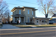 229 N LUDINGTON ST, a Italianate house, built in Columbus, Wisconsin in 1868.
