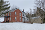 1724 County Highway H, a Greek Revival house, built in Smelser, Wisconsin in 1870.