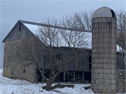 11736 Fork Rd (AKA SOUTHEAST OF FORK RD CORNER 3/4 N OF M), a Astylistic Utilitarian Building barn, built in Wiota, Wisconsin in 1850.