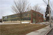 3815 S. Kinnickinnic Ave., a Commercial Vernacular industrial bldg/manufacturing facility, built in St. Francis, Wisconsin in 1946.