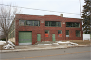 3815 S. Kinnickinnic Ave., a Commercial Vernacular industrial bldg/manufacturing facility, built in St. Francis, Wisconsin in 1946.