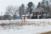 2439 County Road S, a American Foursquare house, built in Emerald, Wisconsin in .