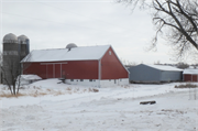 2439 County Road S, a American Foursquare house, built in Emerald, Wisconsin in .