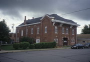 107 W BEECH ST, a Neoclassical/Beaux Arts city/town/village hall/auditorium, built in Edgar, Wisconsin in 1917.