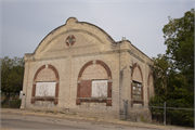 601 S 4TH ST, a Romanesque Revival public utility/power plant/sewage/water, built in Stoughton, Wisconsin in 1911.
