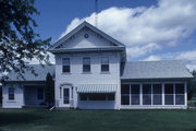 4708 STETTIN DR, a Greek Revival house, built in Stettin, Wisconsin in 1849.