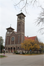 427 St Johns St, a Romanesque Revival house of worship, built in Green Bay, Wisconsin in 1911.